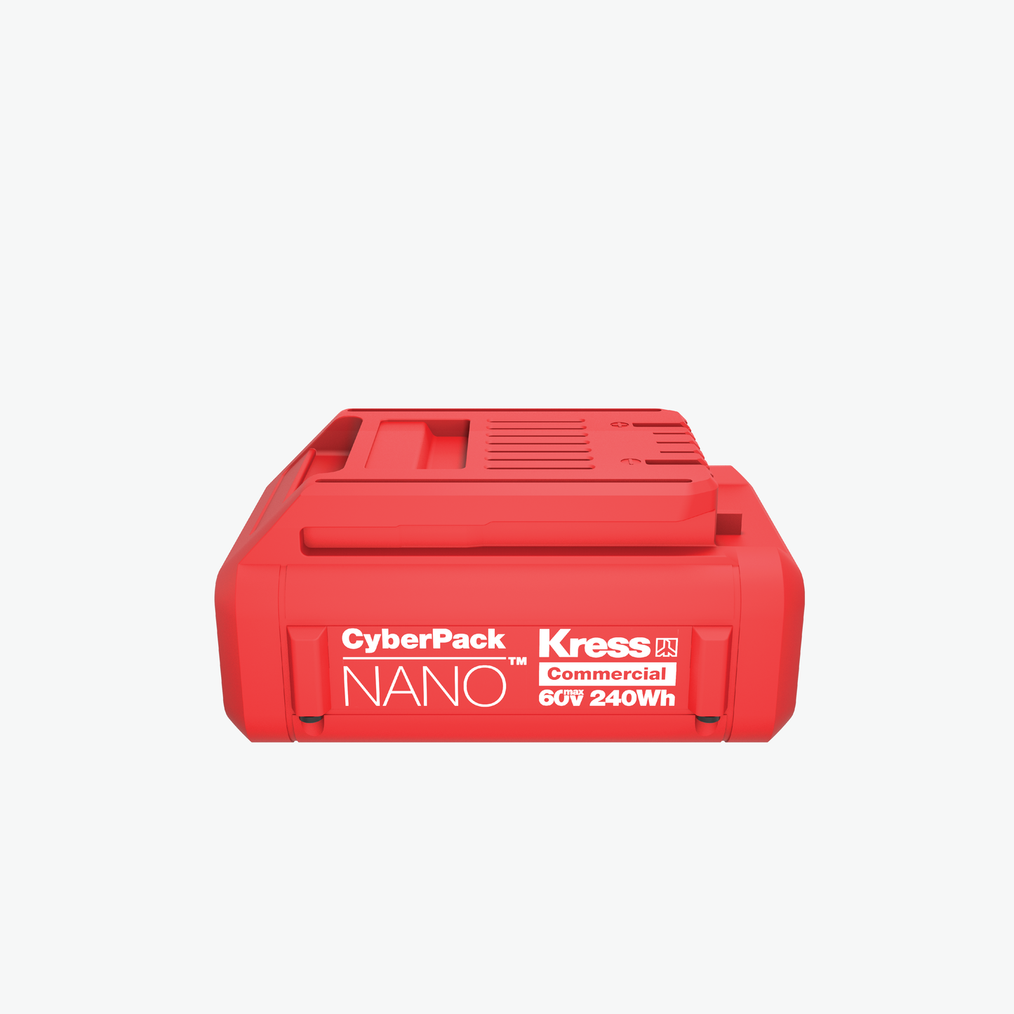 Kress 60V CyberPack Nano 4.0Ah/240Wh Battery right side top view
