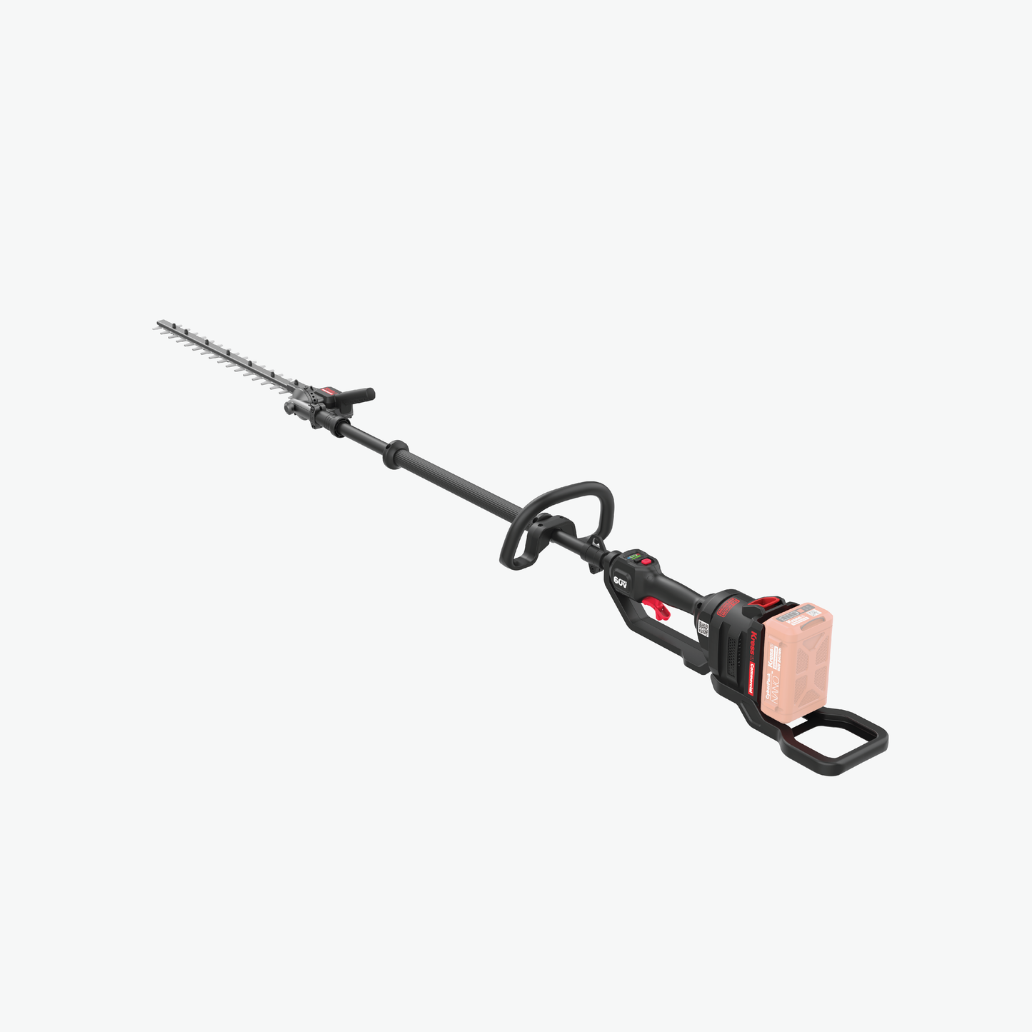 Kress Commercial 60V 22" Short Shaft Articulating (145°) Pole Hedge Trimmer