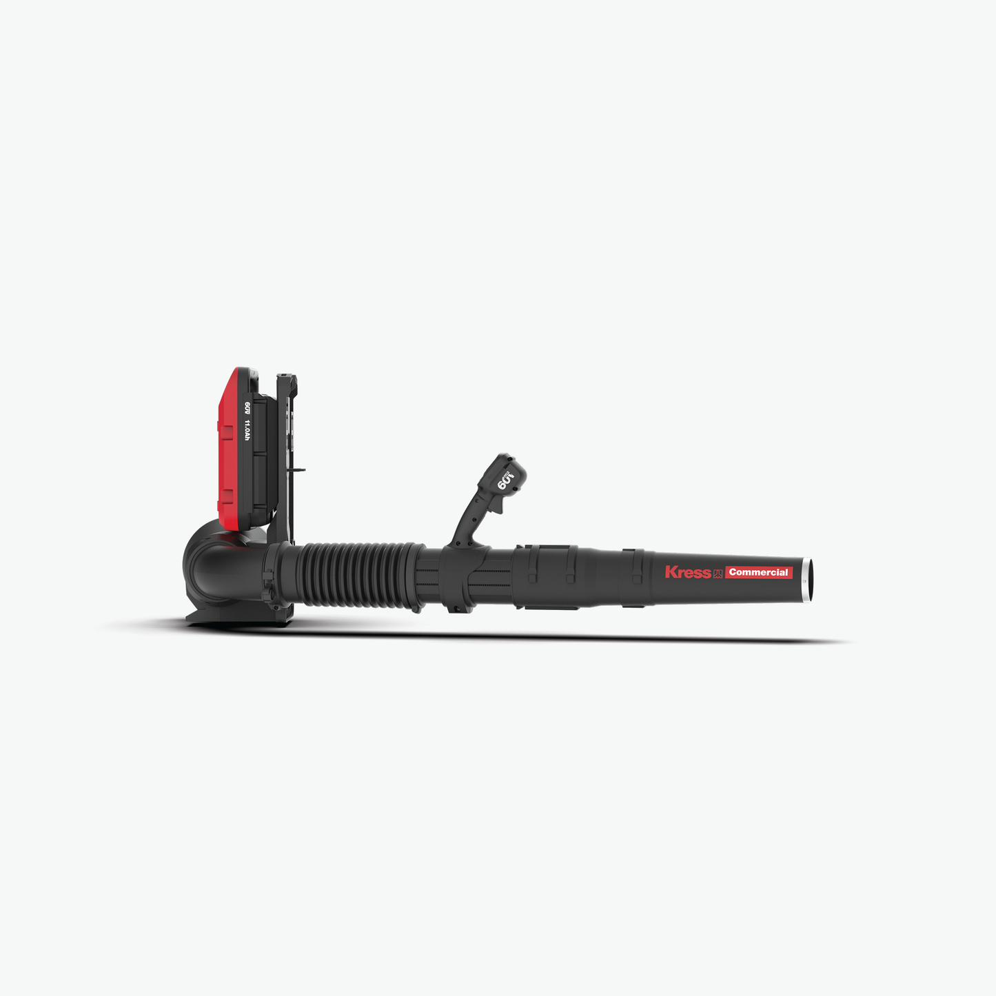 Kress Commercial 60V 35N Cordless Backpack Blower - 900 CFM right side view