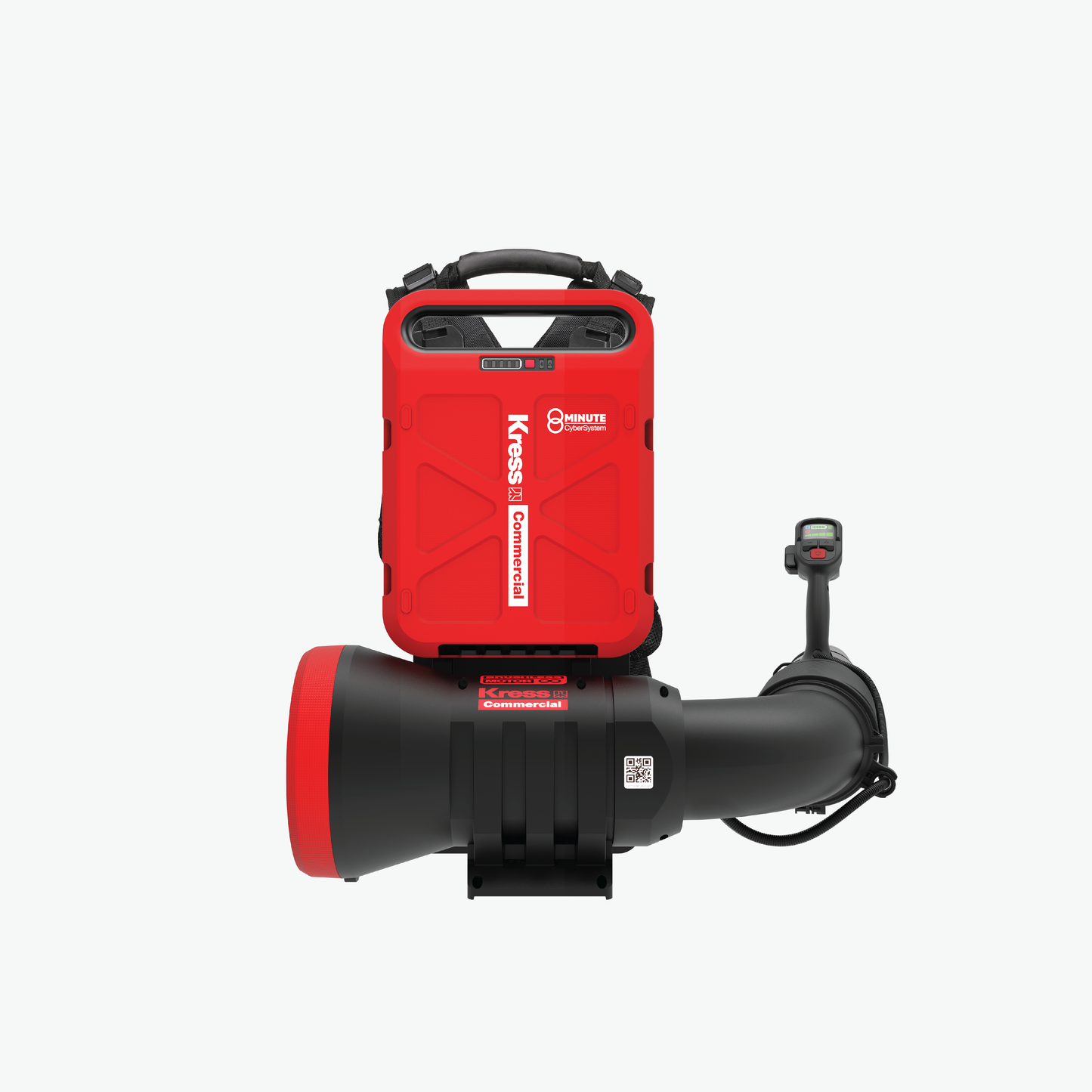 Kress Commercial 60V 35N Cordless Backpack Blower - 900 CFM back view
