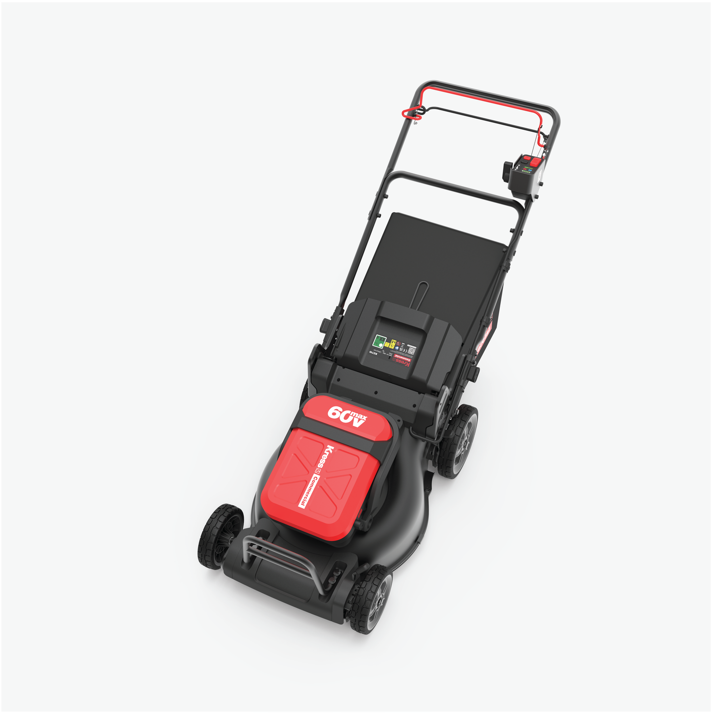 Kress Commercial 60V 21" Self-Propelled Mower top view