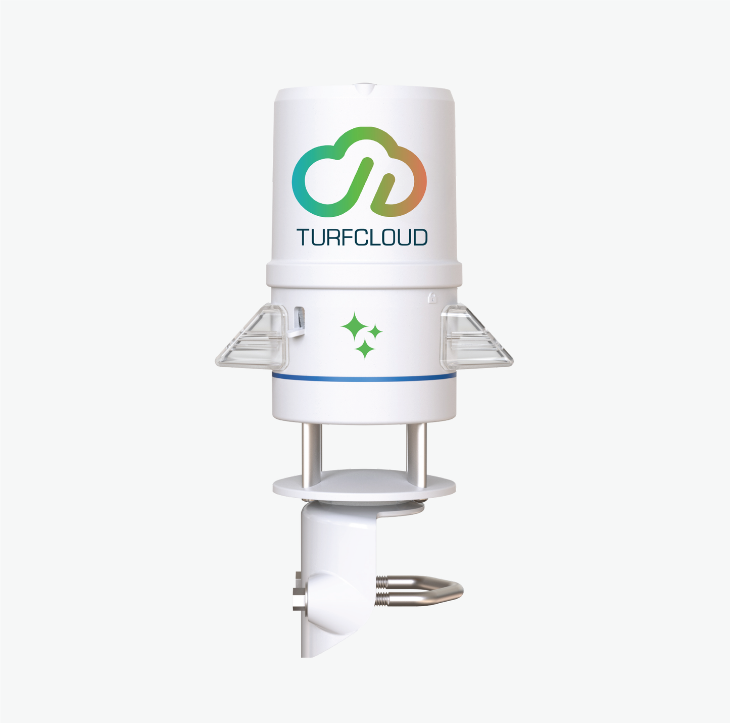 GroundWorx Microweather Station on grey background