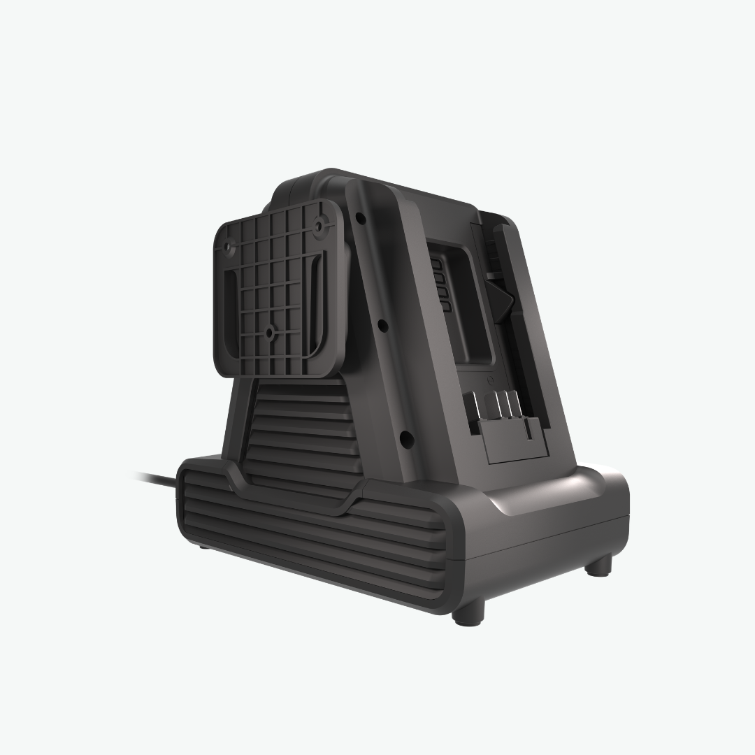 Dual Port Charger back view