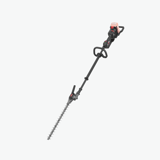 Kress Commercial 60V 22" Short Shaft Articulating (145°) Pole Hedge Trimmer front view