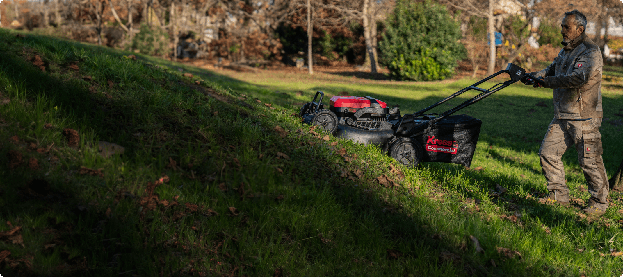 Kress 60V Commercial Lawn Mower 
