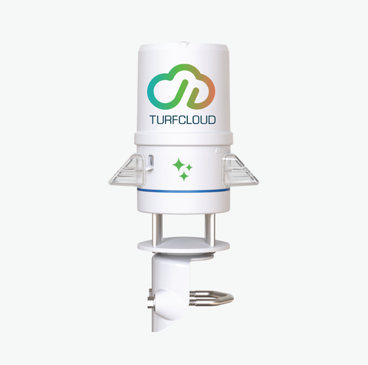 GroundWorx Microweather Station on grey background