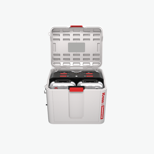 Kress Commercial 4-Port Extended Charging Case with KAC815 inside