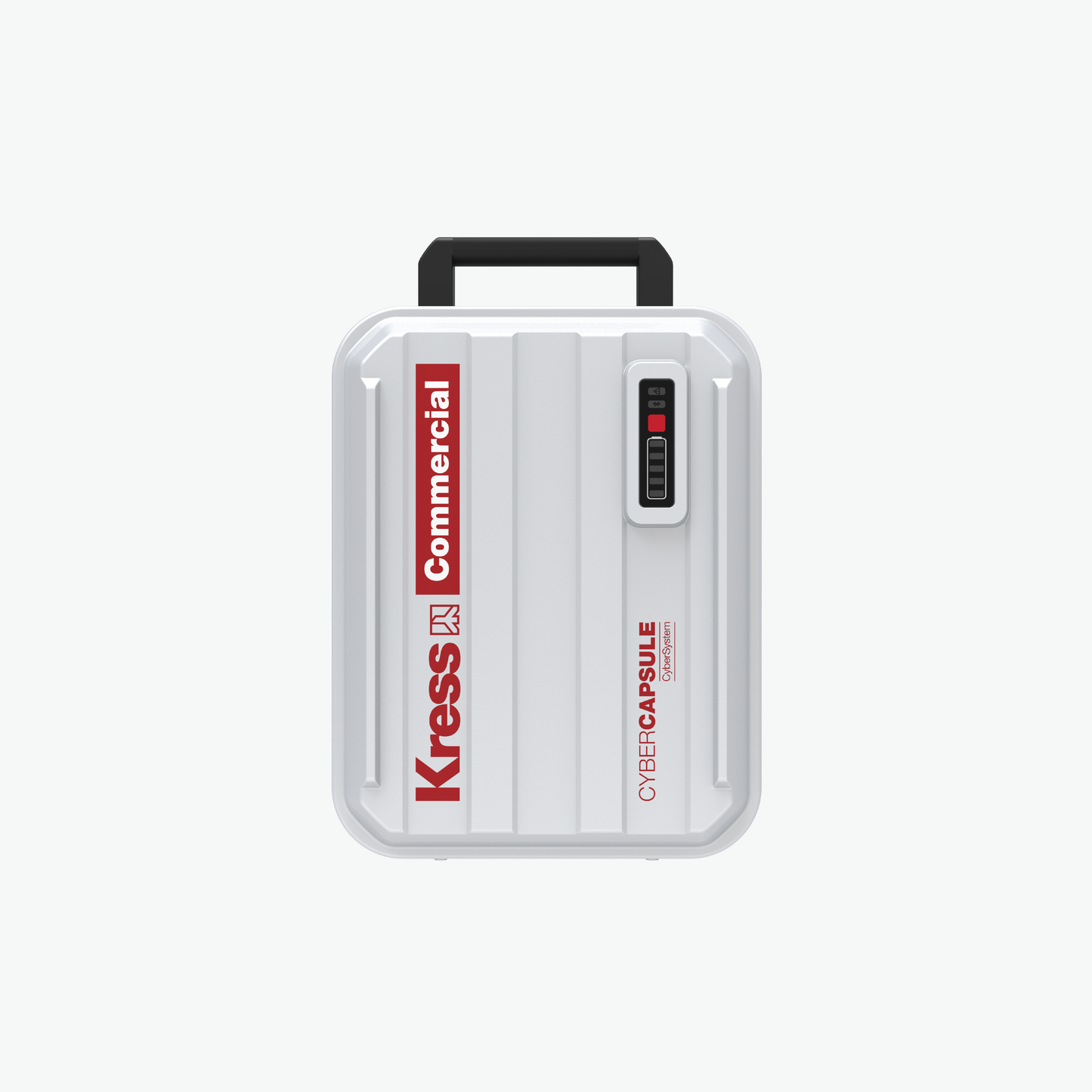 Kress 60V CyberCapsule 25Ah/1.5kWh Battery front view with handle